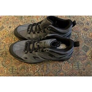 Hi-Tec Ravus Mid Lightweight Breathable Hiking Boots - Dark Grey Sz 12 New